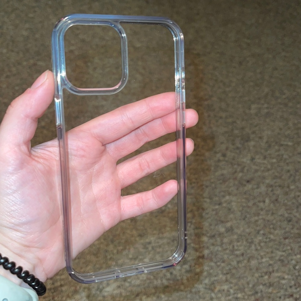 iPhone 12 pro max clear case